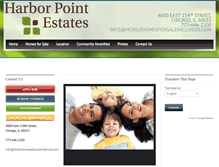 Tablet Screenshot of mobilehomesforsaleinillinois.com